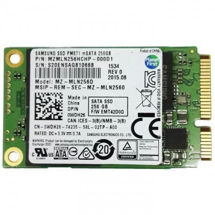 Ổ Cứng Laptop MSATA 256GB SSD 